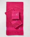 Polo Ralph Lauren Polo Player Bath Towel In Pink Sky
