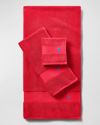 Polo Ralph Lauren Polo Player Wash Towel In Petal Red