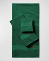 Ralph Lauren Polo Player Hand Towel In College Green