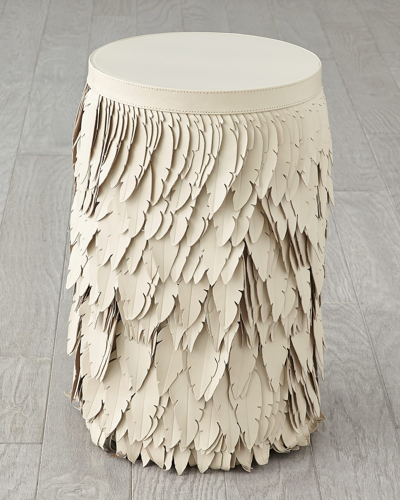 Global Views Emily Martini Table In Ivory