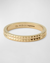 LE GRAMME MEN'S 18K YELLOW GOLD GUILLOCHE BAND RING