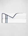 Home Treasures Ribbons Bath Mat In Wh/navy