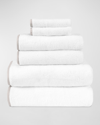 Home Treasures Bodrum 6-piece Turkish Terry Cloth Bath Towel Set In Wh/oyster