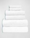 Home Treasures Bodrum 6-piece Turkish Terry Cloth Bath Towel Set In Wh/sion