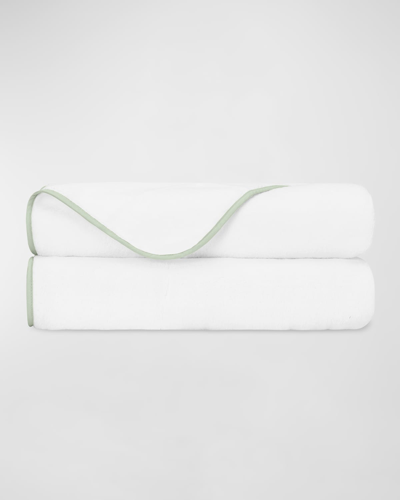 Home Treasures Bodrum Bath Mat In Wh/eucalipto