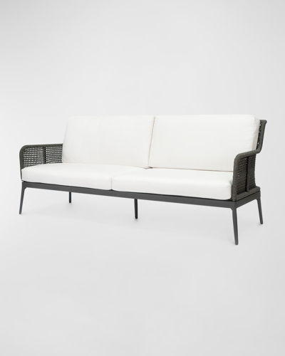 Palecek Somerset Outdoor Sofa In Black