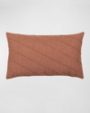 Elaine Smith Uplift Indoor/outdoor Lumbar Pillow, 12" X 20" In Brown