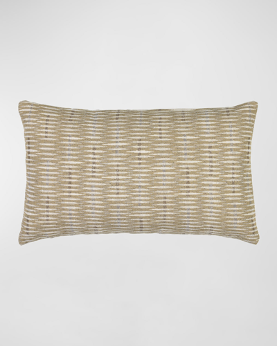 Elaine Smith Intertwine Lumbar Decorative Pillow, 12" X 20" In Sand