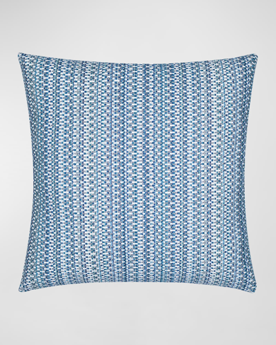 Elaine Smith Kaleidoscope Decorative Pillow, 20" Sq In Indigo