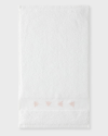 Tl At Home Mel 6-piece Bath Towel Set In White/light Pink