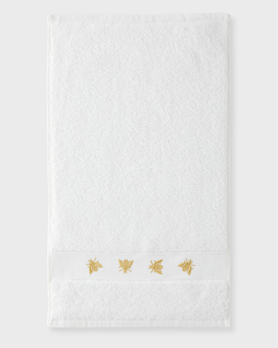 Tl At Home Mel Guest Towels, Set Of 2 In White