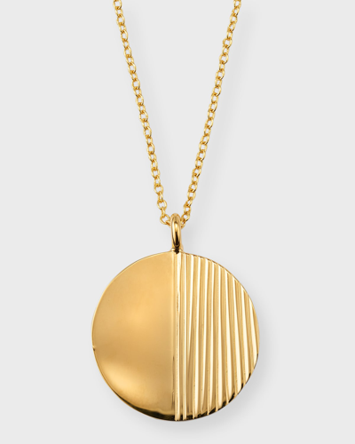 Soko Meta Pendant Necklace In Gold