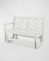 POLYWOOD CHIPPENDALE 48" OUTDOOR GLIDER