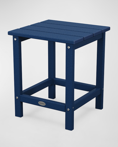 Polywood Long Island 18" Side Table In Navy