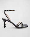 Badgley Mischka Callie Ankle Strap Sandal In Black
