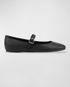 Marc Fisher Ltd Lailah Woven Mary Jane Flat In Black