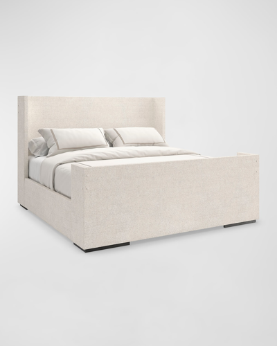 Caracole Shelter Me King Bed In Ivory