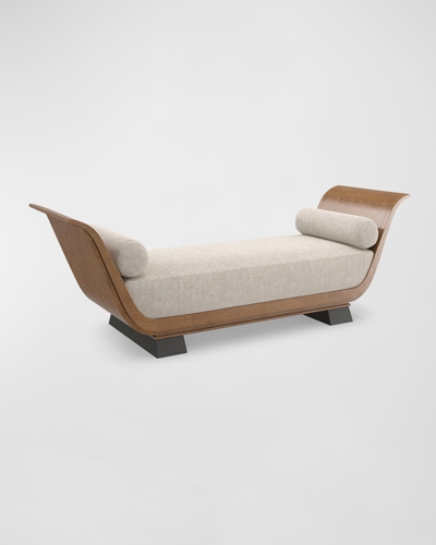 Caracole Infinity Bench - 89" In Toasted Sycamore