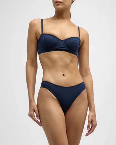 Ulla Johnson Dani Bikini Bottoms In Midnight