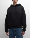 AGOLDE MEN'S DAYNE HOODIE WITH LOGO EMBROIDERY