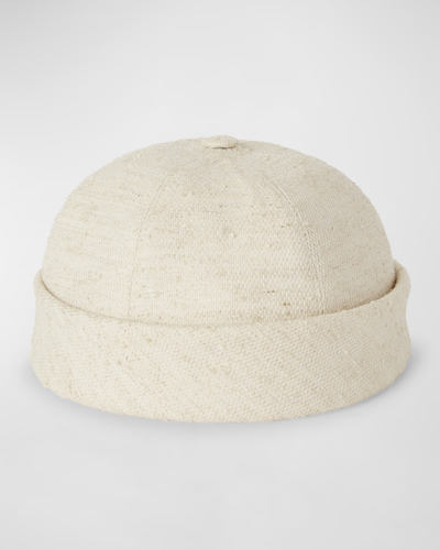 Loro Piana Adjustable Wool-blend Beanie In Beige