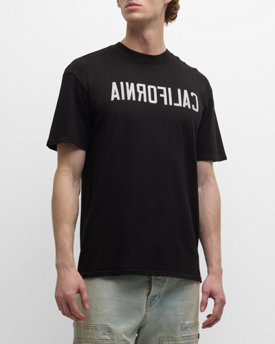 Nahmias Men's California Crew T-shirt In Blk