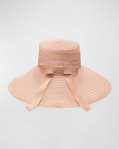 Eugenia Kim Mirabel Large-brim Bucket Hat In Pink