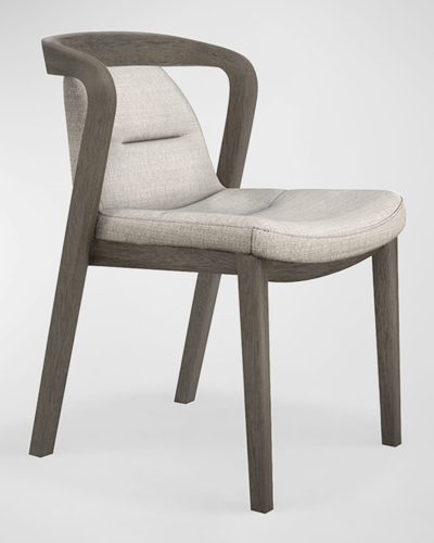 Casa Ispirata Cradle Dining Side Chairs, Set Of 2 In Argento