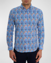 ROBERT GRAHAM MEN'S VENLOW COTTON GEOMETRIC-PRINT SPORT SHIRT