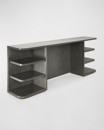 Casa Ispirata Cannello Console Table In Argento