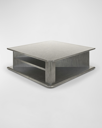 Casa Ispirata Cannello Cocktail Table In Gray