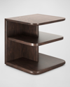 Casa Ispirata Cannello End Table In Brunette