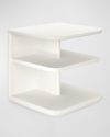 Casa Ispirata Cannello End Table In White