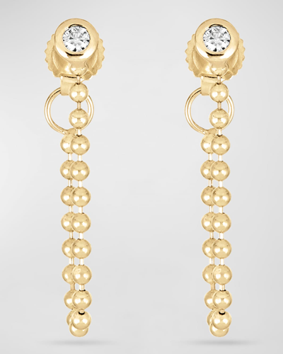 Stone And Strand Bedazzle Diamond Earrings In Yellow Gold