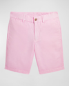 RALPH LAUREN GIRL'S LINEN PREPPY SHORTS