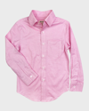 Appaman Kids' Boy's Standard Long-sleeve Shirt In Laveno Pink