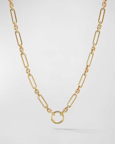 David Yurman Lexington Chain Necklace In 18k Gold, 4.5mm, 17"l In 05 No Stone
