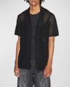 KSUBI MEN'S MESH KNIT RESORT SHIRT