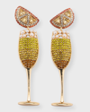 Baublebar Mimosa Statement Earrings In Orange