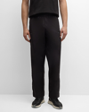 Puma X Dapper Dan Monogram-patterned Drawstring Trousers In Black