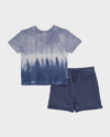 SPLENDID BOY'S SEASPRAY TIE-DYE SET