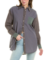 Solid & Striped The Oxford Tunic In Blue