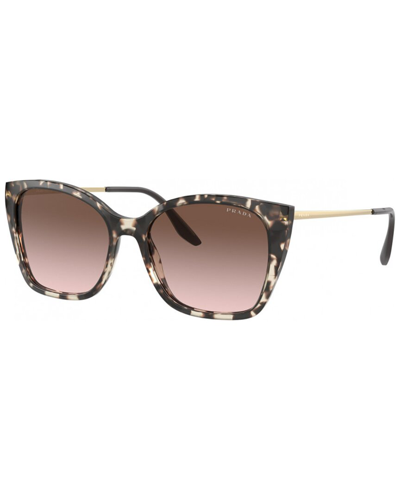 Prada Women's Pr12xs 54mm Sunglasses In Brown