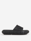 Balmain Paris Ari Sliders In Black