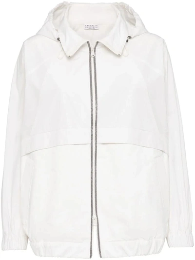 Brunello Cucinelli Jacket In White