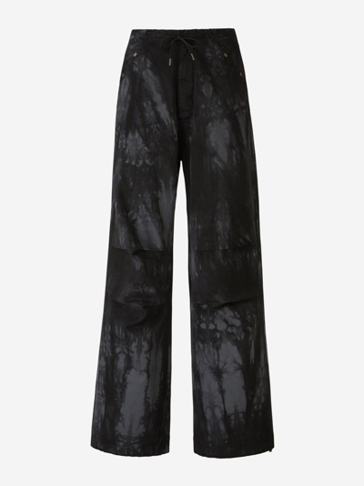 Darkpark Cotton Daisy Jeans In Negre