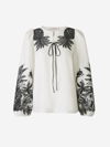 DOROTHEE SCHUMACHER DOROTHEE SCHUMACHER LINEN TEXTURED BLOUSE