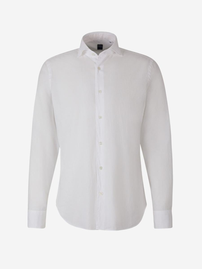 Fedeli Cotton Shirt In White