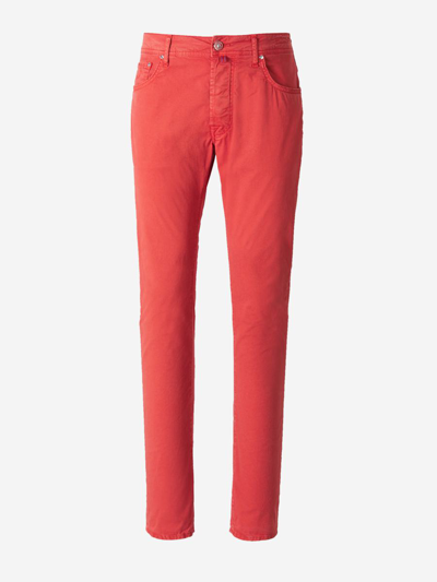 Jacob Cohёn Jacob Cohen Bard Cotton Jeans In Red