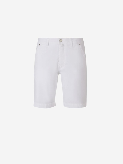 Jacob Cohёn Jacob Cohen Lou Cotton Bermuda Shorts In White